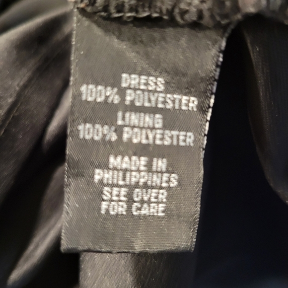 A. Byer black tank dress with braided detailing‎ size Medium - Picture 8 of 10